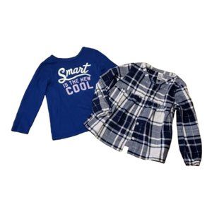 Girl's Oshkosh/Carter's Long-sleeved Shirt Bundle